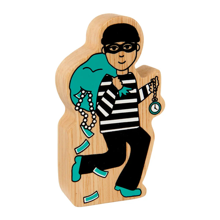 Natural Black & White Burglar