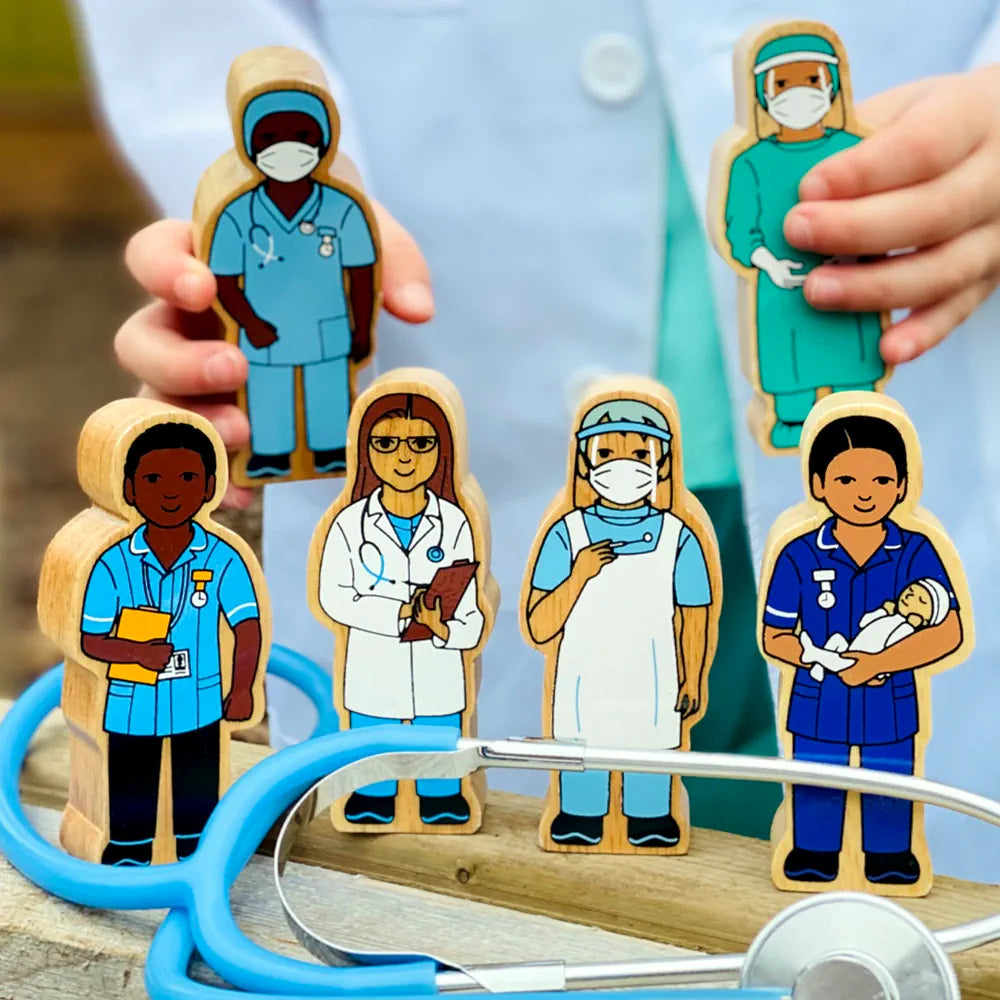Natural White & Blue Doctor