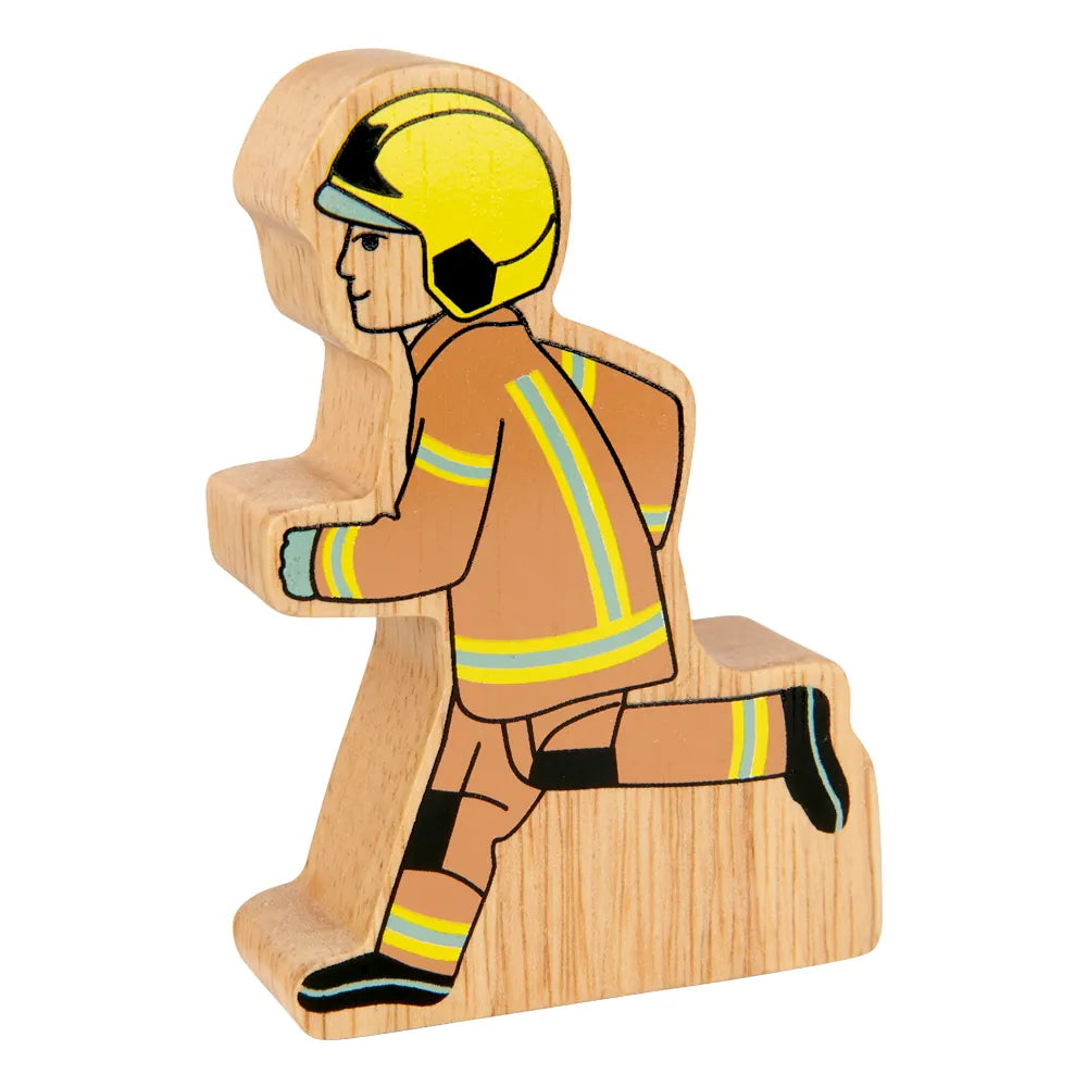 Natural Brown Running Firefighter