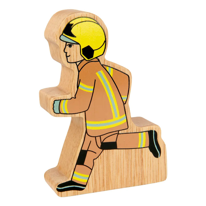 Natural Brown Running Firefighter