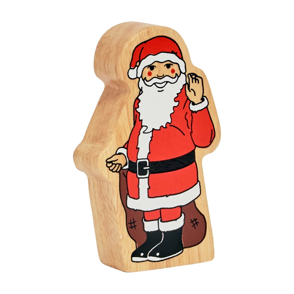 Natural Red & White Santa Claus