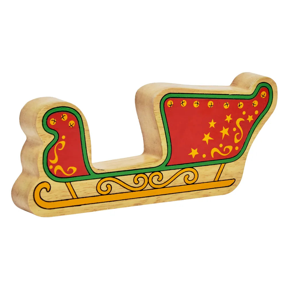 Natural Red & Yellow Sleigh