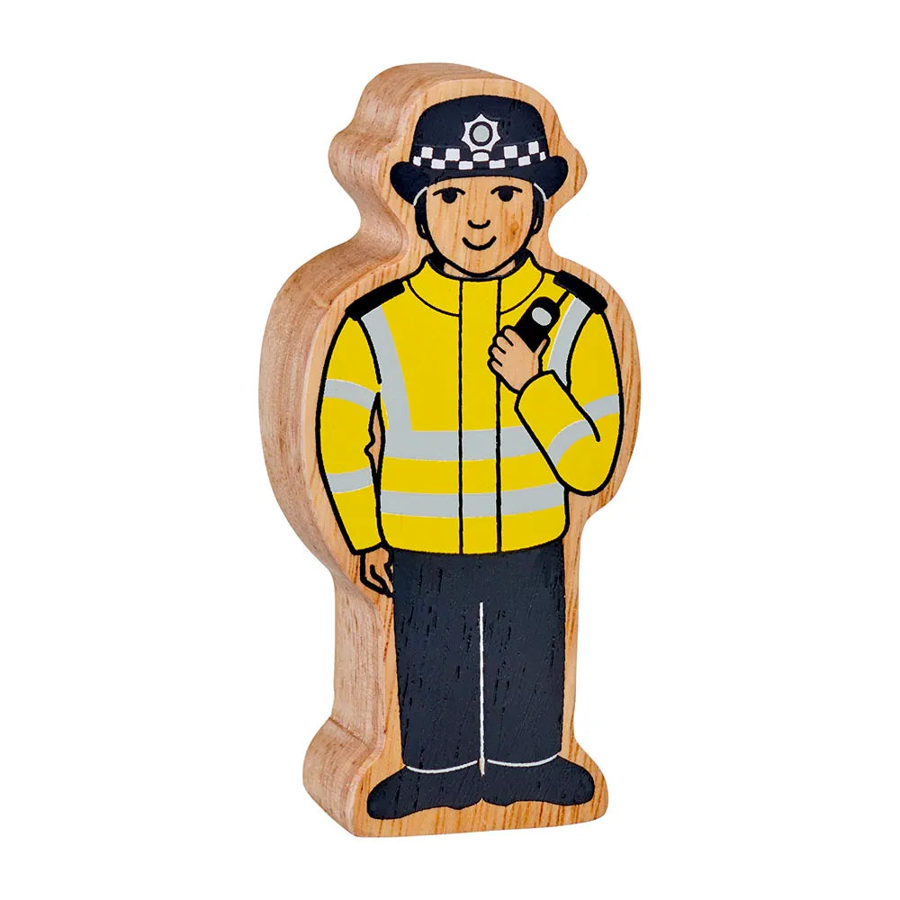 Natural Yellow & Black Policewoman
