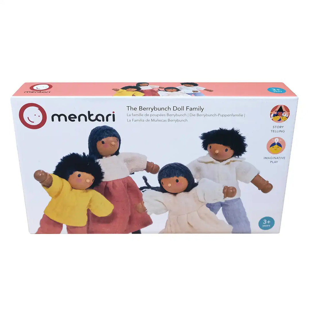 Mentari Berrybunch dolls house family figures toy packaging