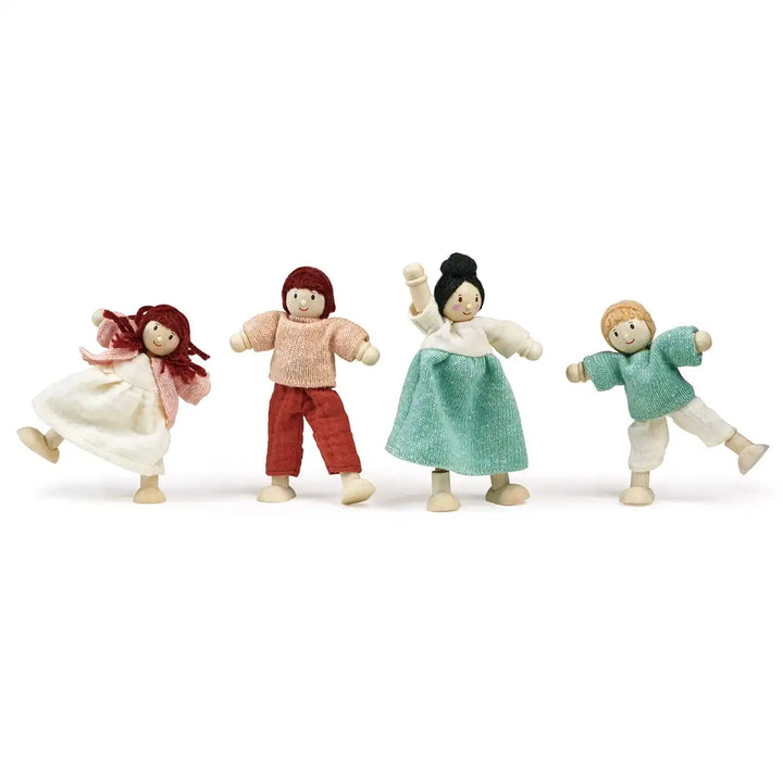 Mentari Honeybunch dolls house wooden family figures