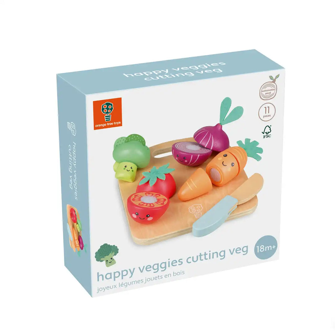 Happy Veggies Cutting Veg