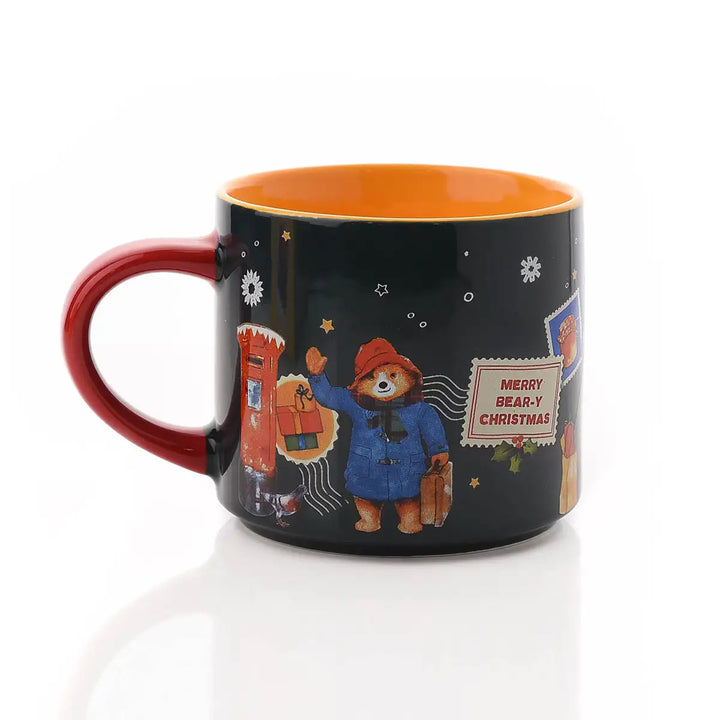 Paddington the Bear Christmas Ceramic Mug Back Picture