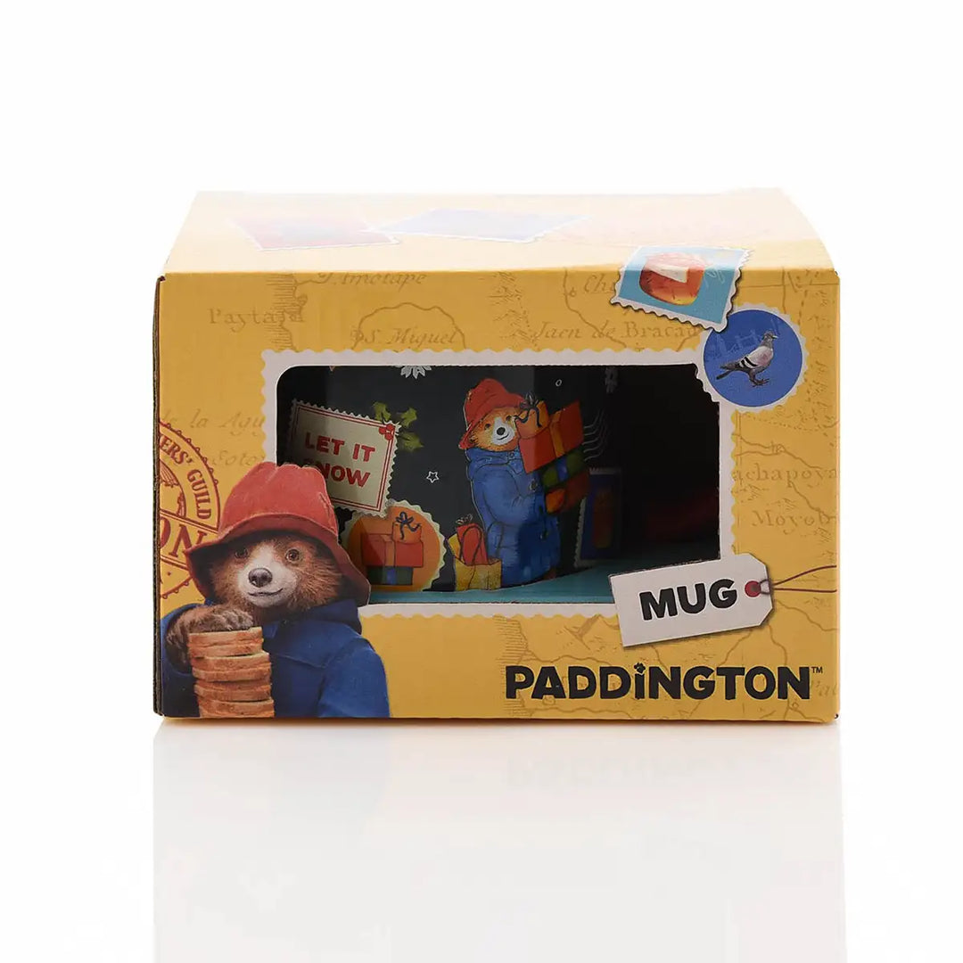 Paddington the Bear Christmas Ceramic Mug Box Picture
