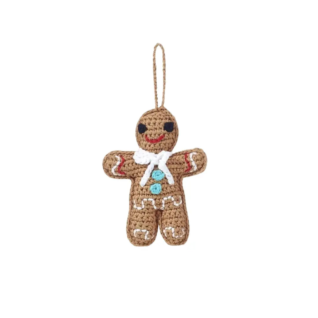 Pebble Fair Trade Crochet Gingerbread Man Main Picture