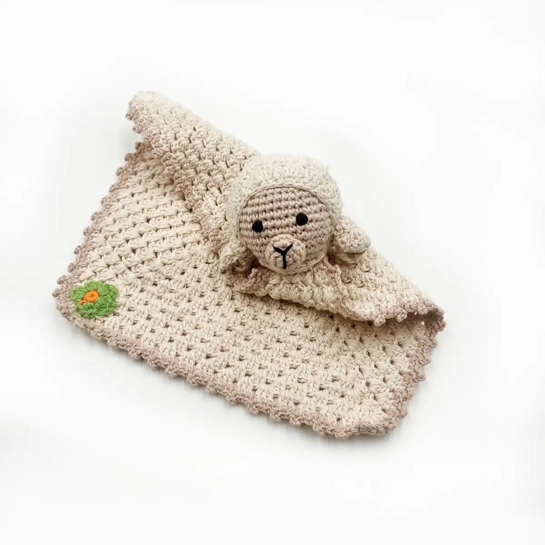 Pebble Crochet Organic Fair Trade Sleepy Lamb Main Picture