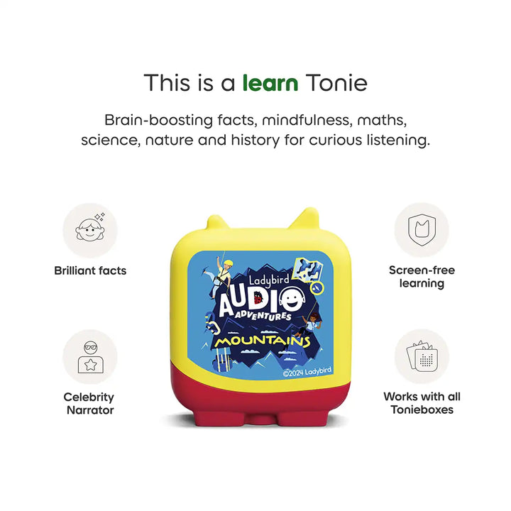 Adventure Atlas Wild Earth Pocket Tonies audio book infographic