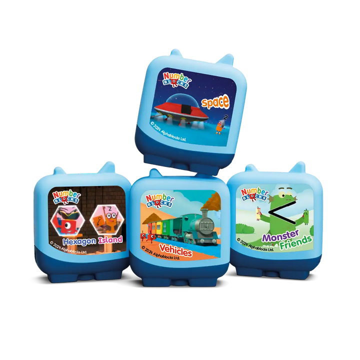Numberblocks Pocket Tonies audio book figures