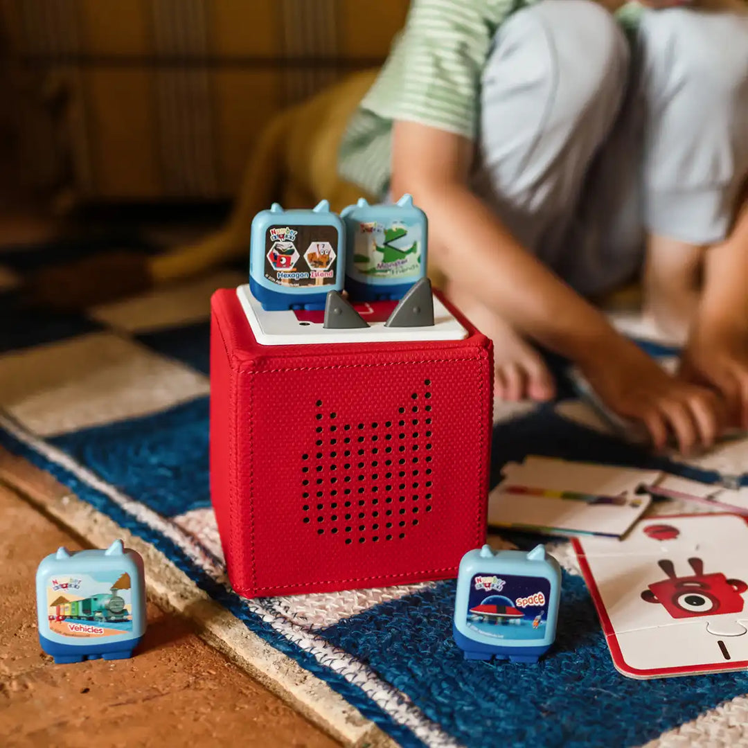 Numberblocks Pocket Tonies audio book figure outside