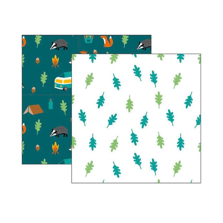 Campervan Print Muslins (2-Pack)
