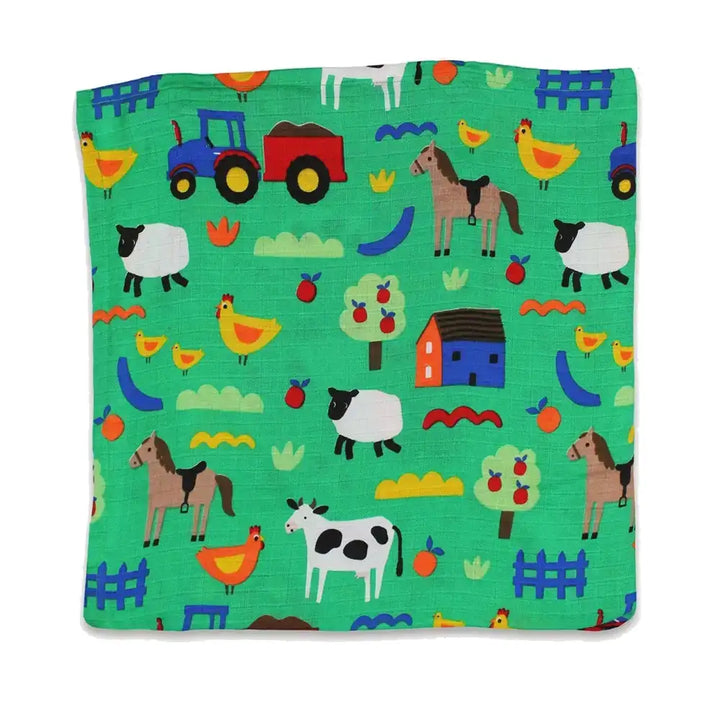 Hillside Print Muslins (2 Pack)