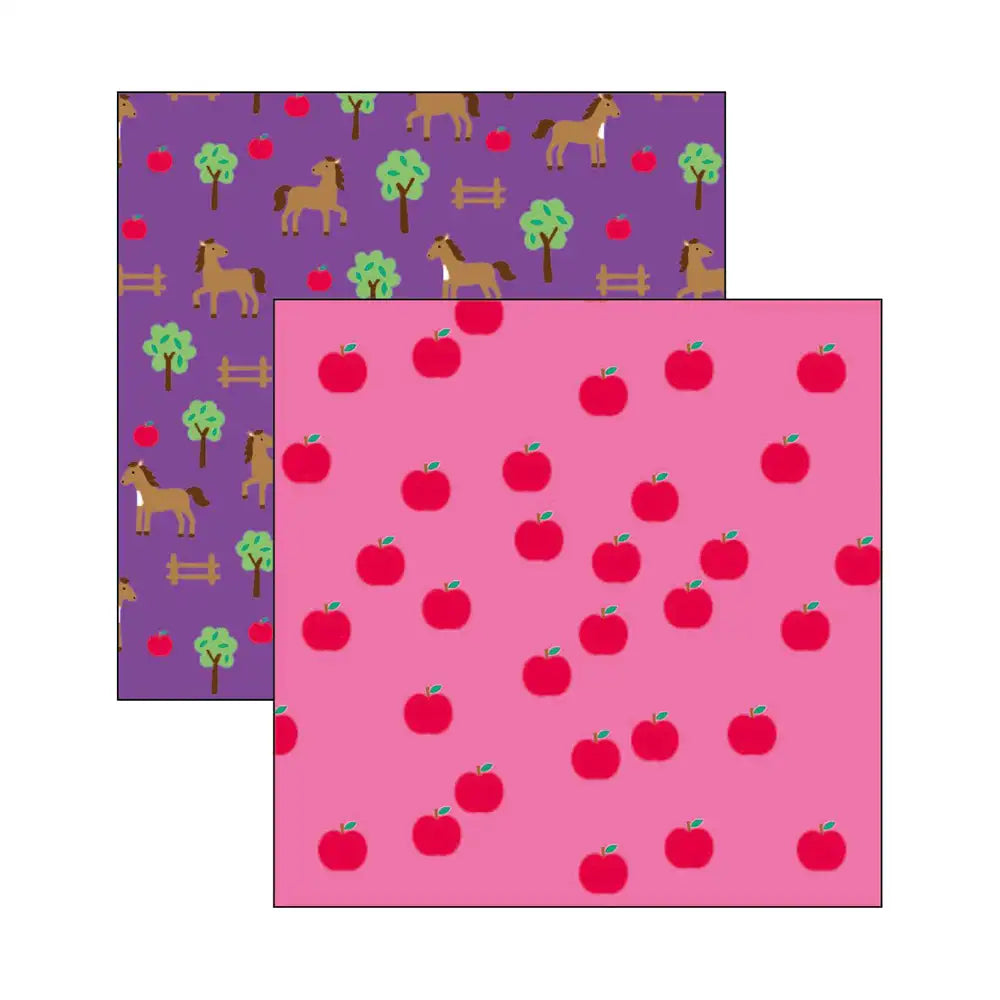 Horse Print Muslins (2-Pack)