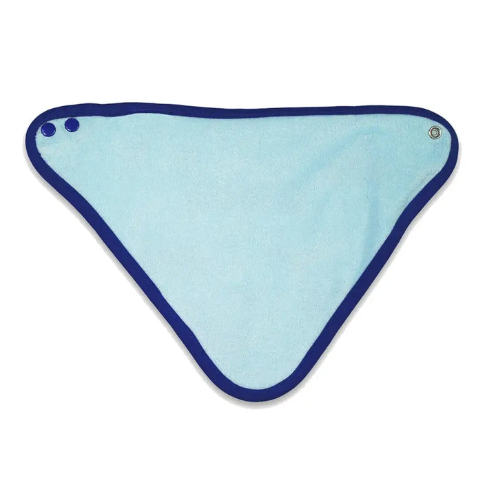Whale Waves Print Dribble Bib