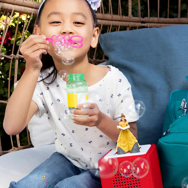 Disney The Beauty and the Beast Tonies audio book figure outside