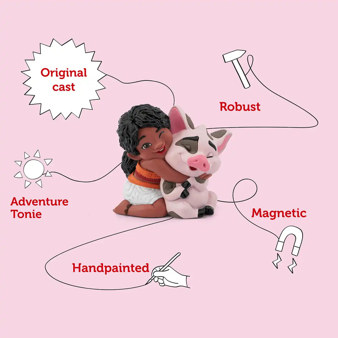 Disney Moana 2 Simea Tonies audio book figure infographic