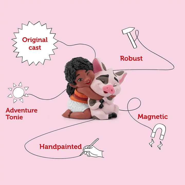 Disney Moana 2 Simea Tonies audio book figure infographic