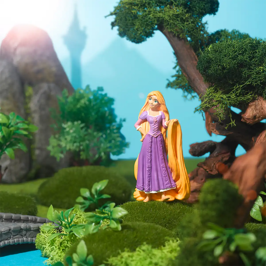Disney Tangled Tonies audio book figure outside