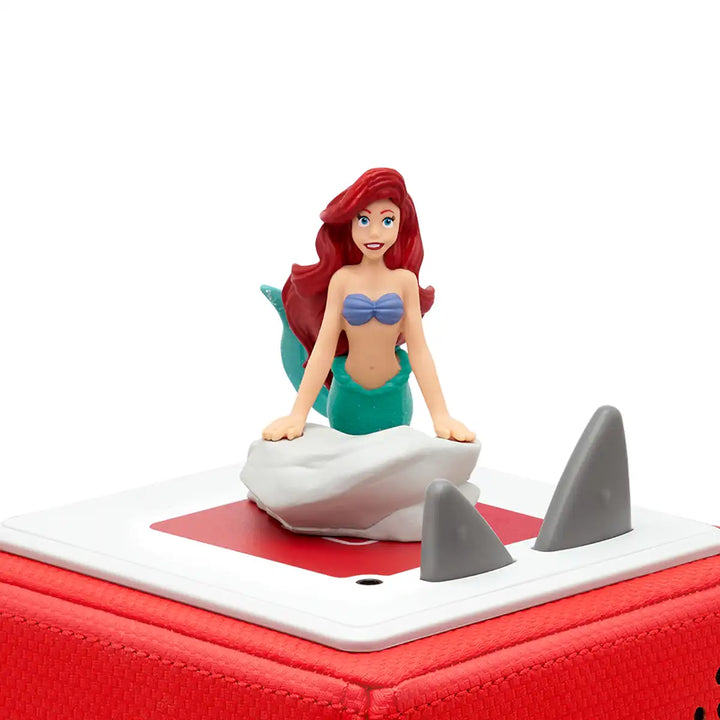 Disney The Little Mermaid Ariel Tonies audio book figure on top of a Toniebox 2 