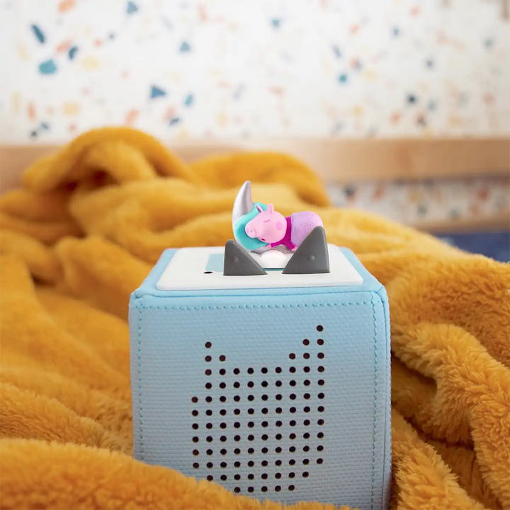 Peppa Pig's Bedtime Tonies audio book figure outside