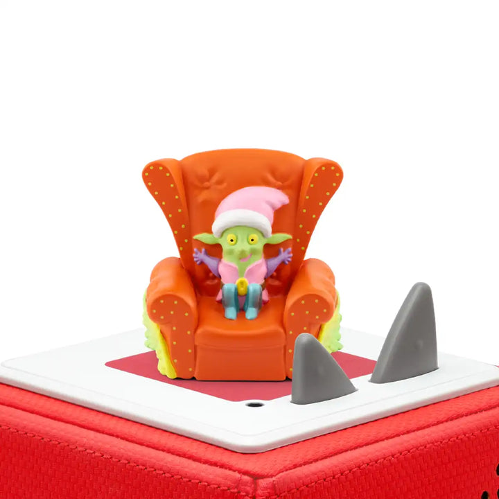 The Wishing Chair Tonies audio book figure on top of a Toniebox 2