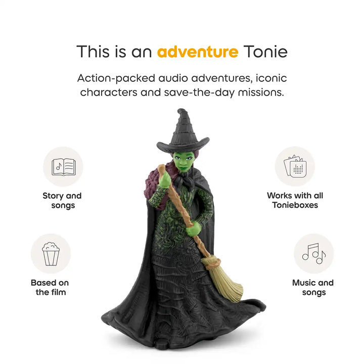 Wicked Tonies audio book figure infographic