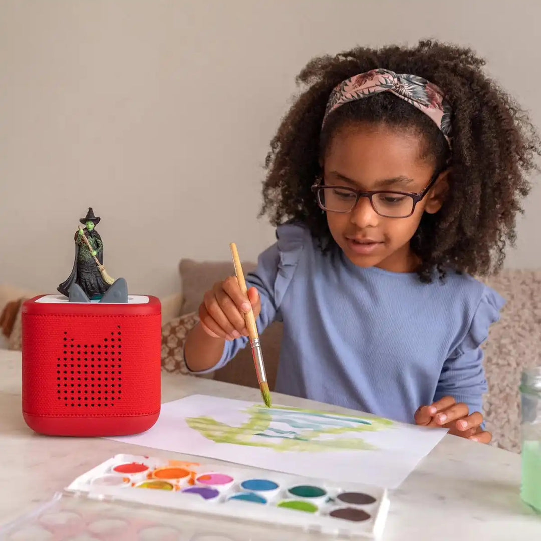 Wicked Tonies audio book figure outside