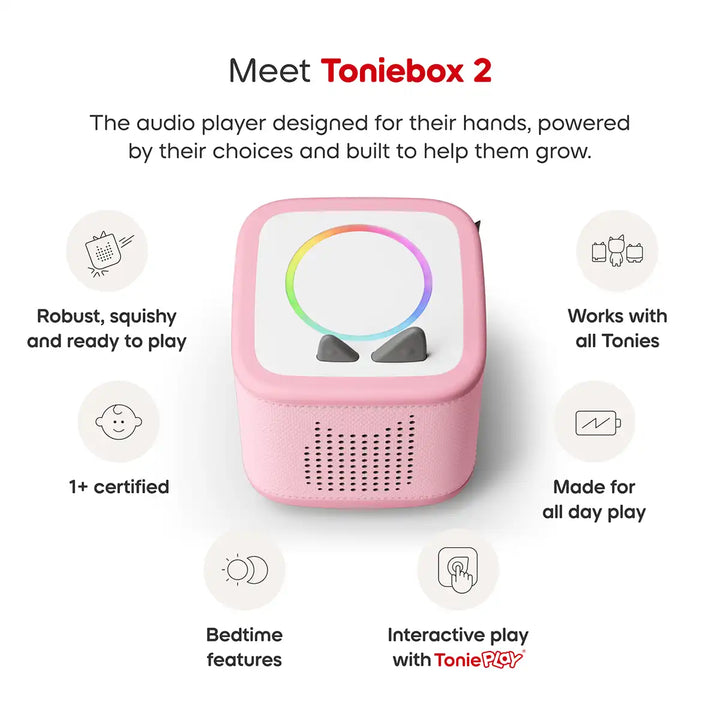 Toniebox 2 Cloud Pink Starter Set