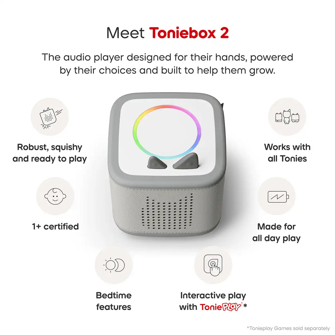 Toniebox 2 Moon Grey Starter Set