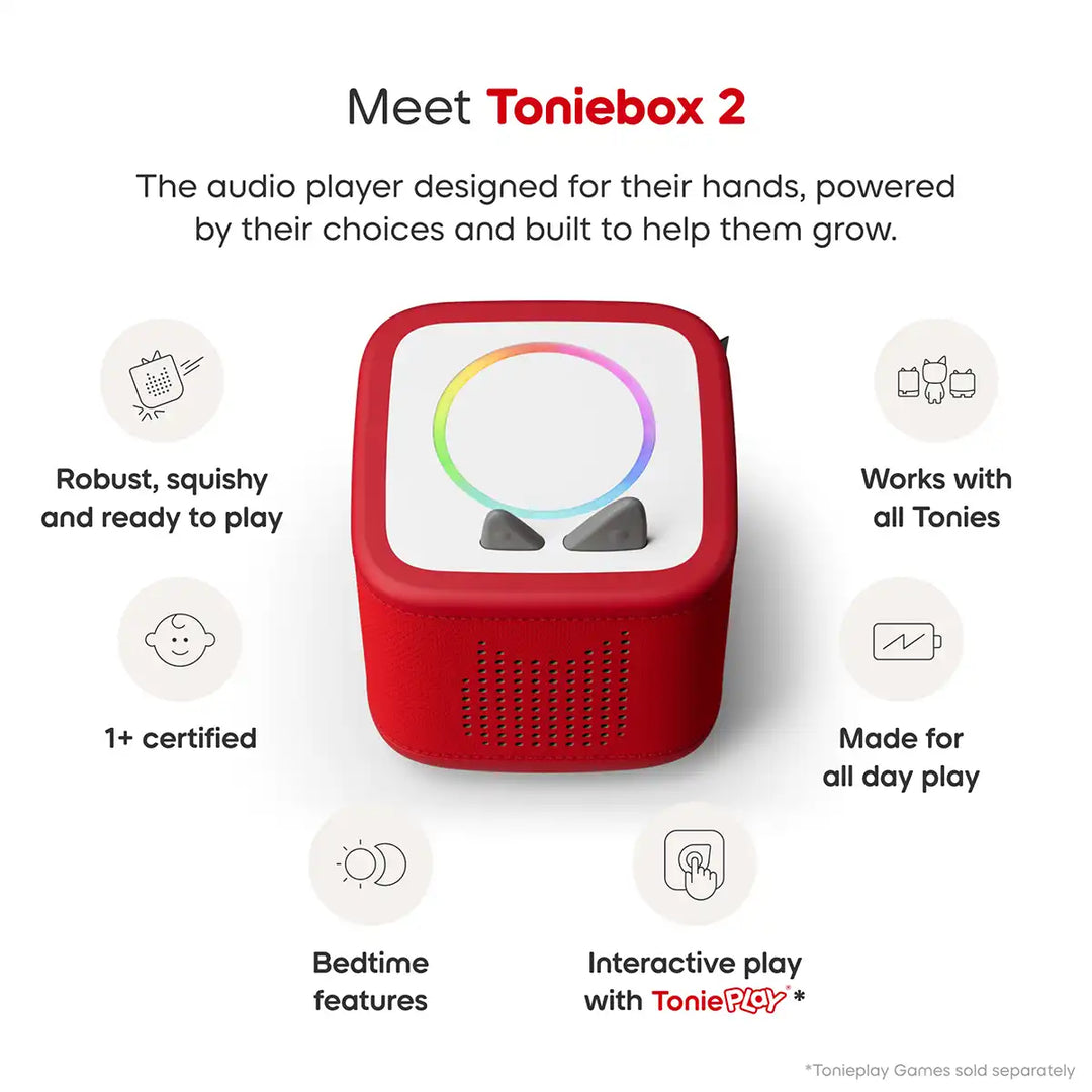 Toniebox 2 Sunset Red Starter Set