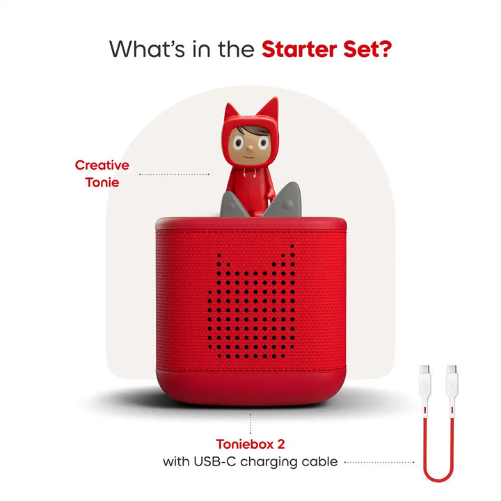 Toniebox 2 Sunset Red Starter Set