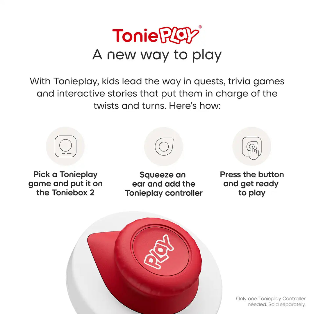 Tonies tonieplay game how to infographic