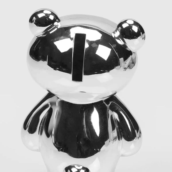 Twinkle Twinkle Silverplated Teddy Money Box