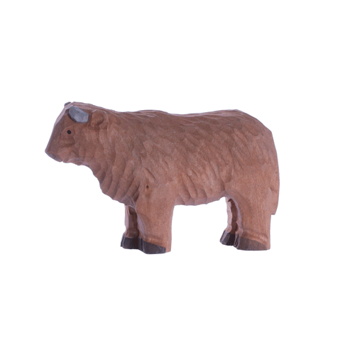 Wudimals Wooden Highland Cow
