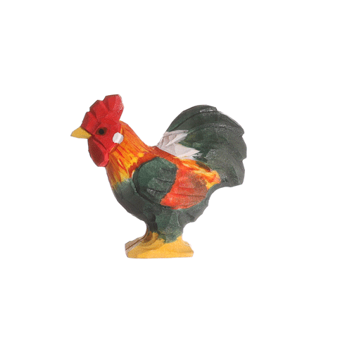 Wudimals Wooden Rooster