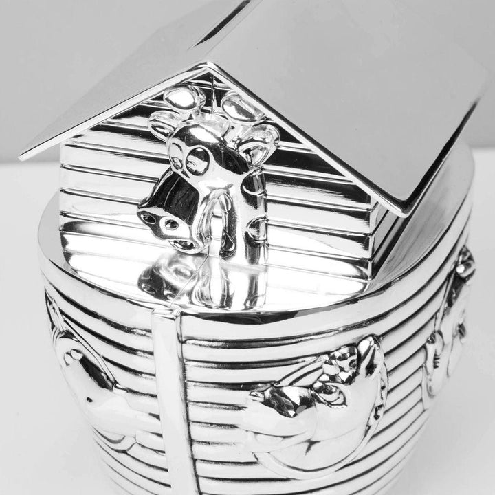 Bambino Noah's Ark Silver-Plated Money Box