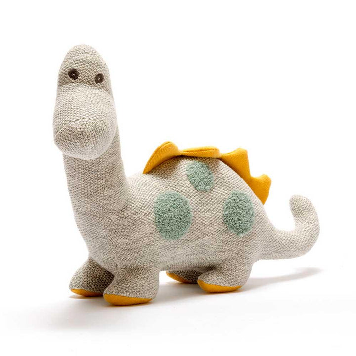 Scandi Organic Grey Diplodocus Toy
