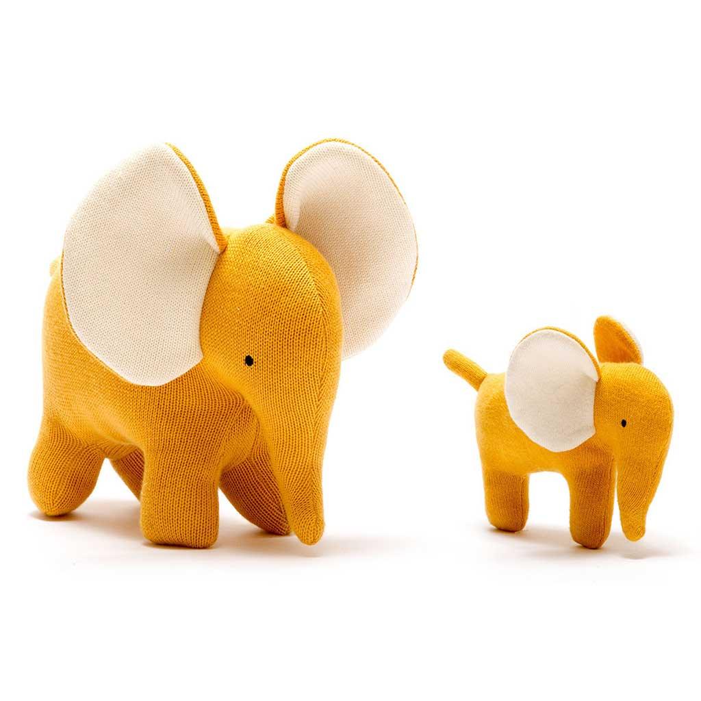 Scandi Organic Cotton Elephant (Small)