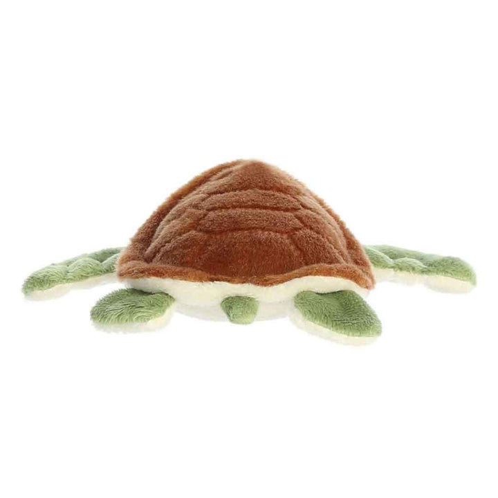 Aurora Eco Nation Recycled Plastic Mini Turtle Teddy Back Picture