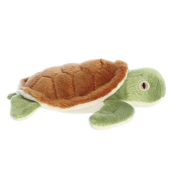 Aurora Eco Nation Recycled Plastic Mini Turtle Teddy Side Picture