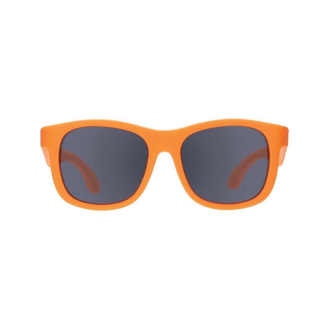 Babiators original navigator sunglasses in orange crush colour front picture
