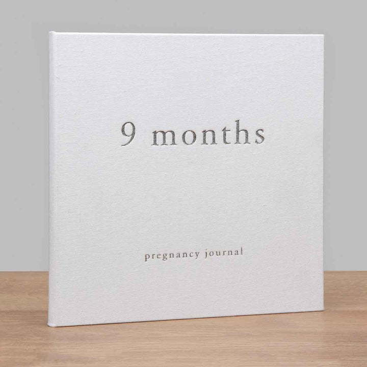 Bambino Linen Nine Month Pregnancy Journal Picture