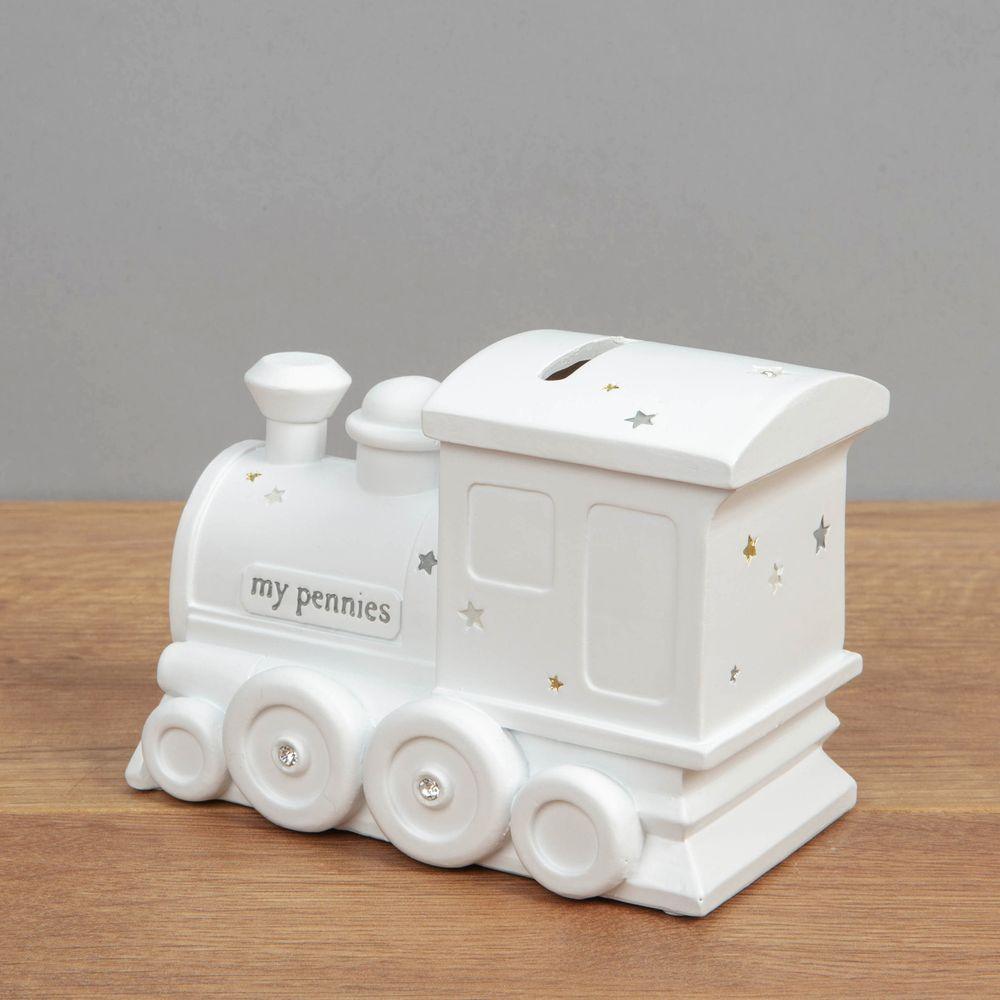 Bambino Train & Stars Money Box | Little Tots Toys