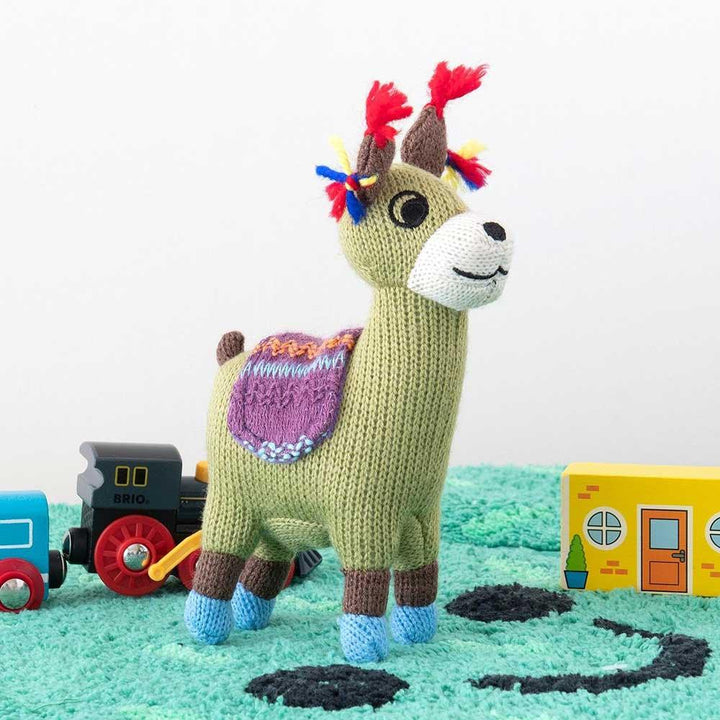 Small Knitted Llama