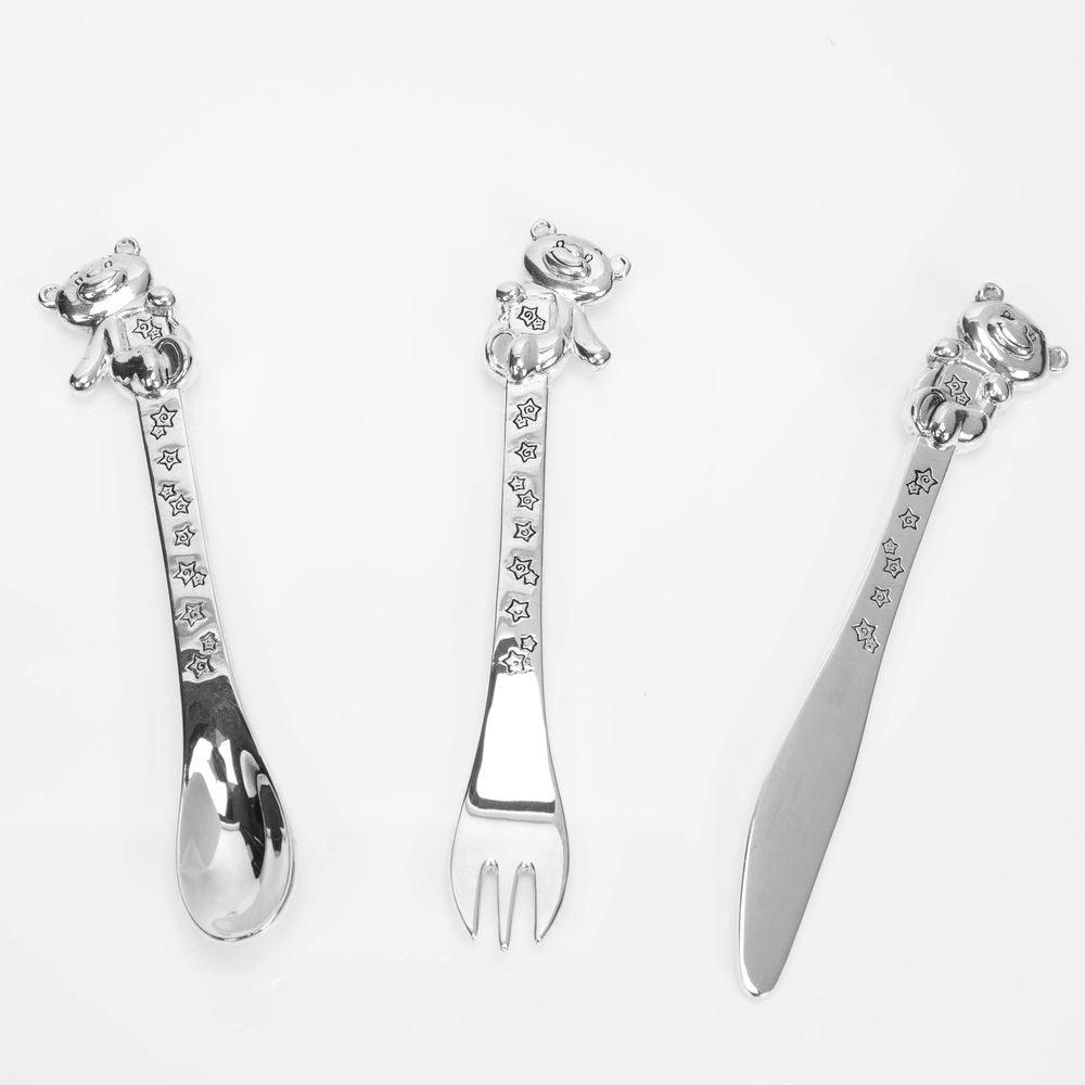 Celebrations Twinkle Twinkle Silver-Plated Cutlery Set Details Picture