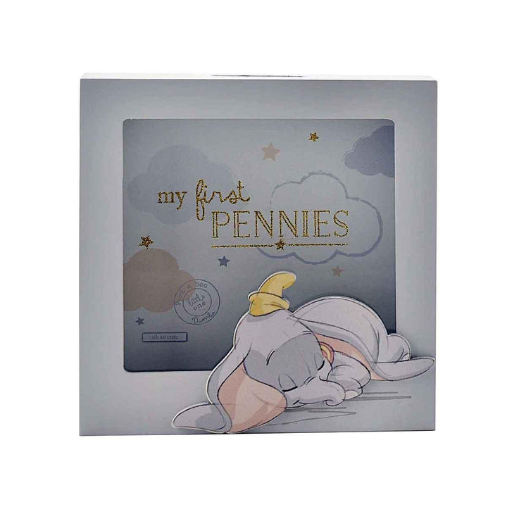 Disney Wooden Dumbo Money Box Front Picture