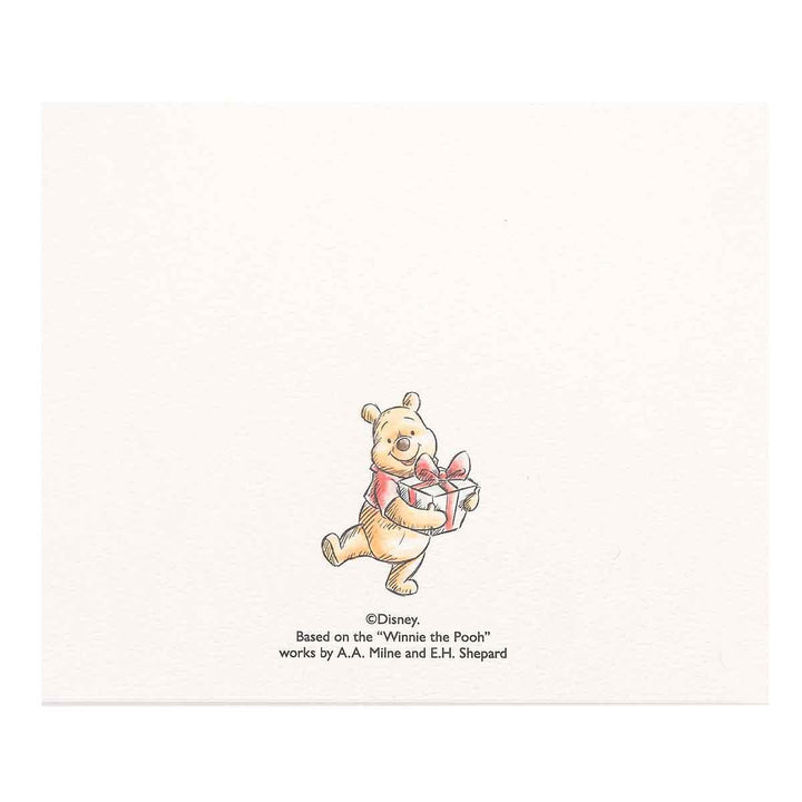 Disney Winnie the Pooh Christmas Photo Album Back Picture